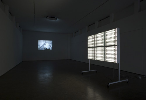 Ausstellungsansicht Impermanent Geometry