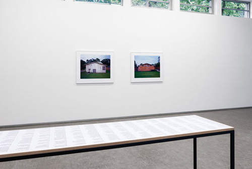 Ausstellungsansicht concrete deviation