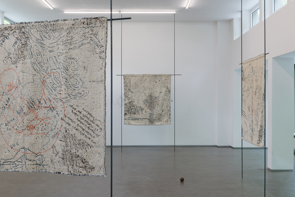 Ausstellungsansicht BEYOND THE GARDEN, Claudia Losi; Galerie Stadtpark Krems, 2026; Foto: Stefan Lux